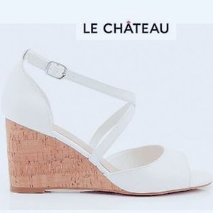 Le Chateau STRAPPY CORK WEDGE SANDAL